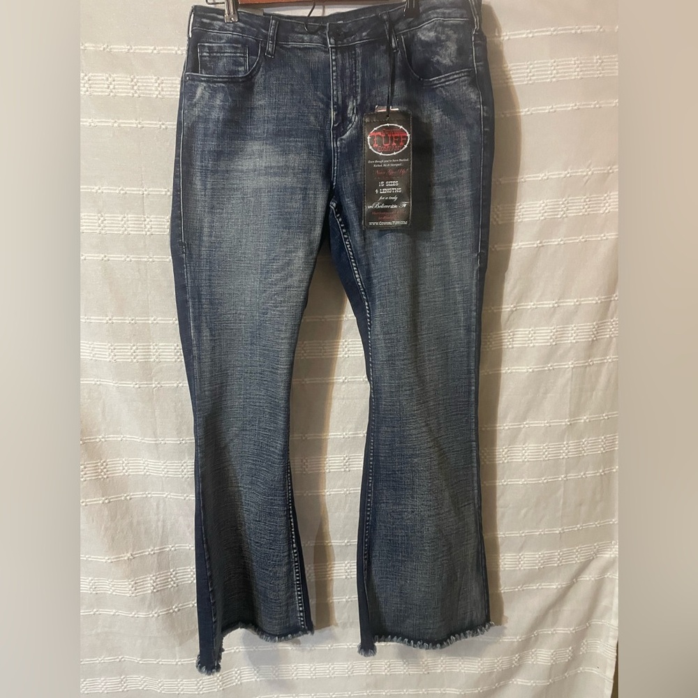 Cowgirl Tuff Living On The Edge Trouser Denim Jean